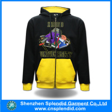 Bulk Mens Clothing High Quality Zipper Cheap Plain Hoodies